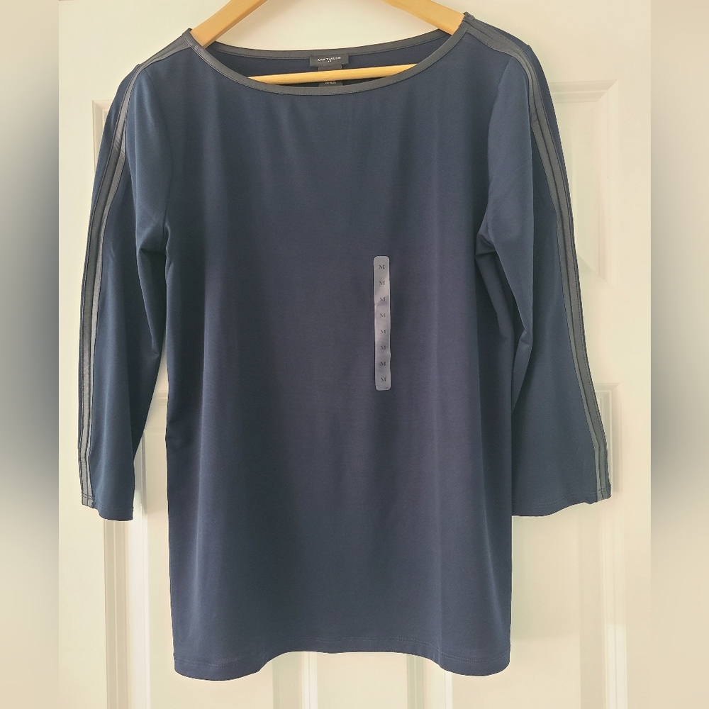 NWT Ann Taylor 3/4 Length Shirt